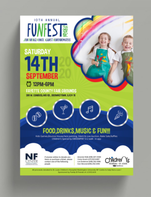 FuNFest Fundraiser  | Diseño de Flyer por SAI DESIGNS