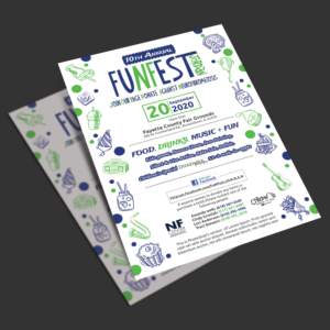 FuNFest Fundraiser  | Diseño de Flyer por BLUE WINGS