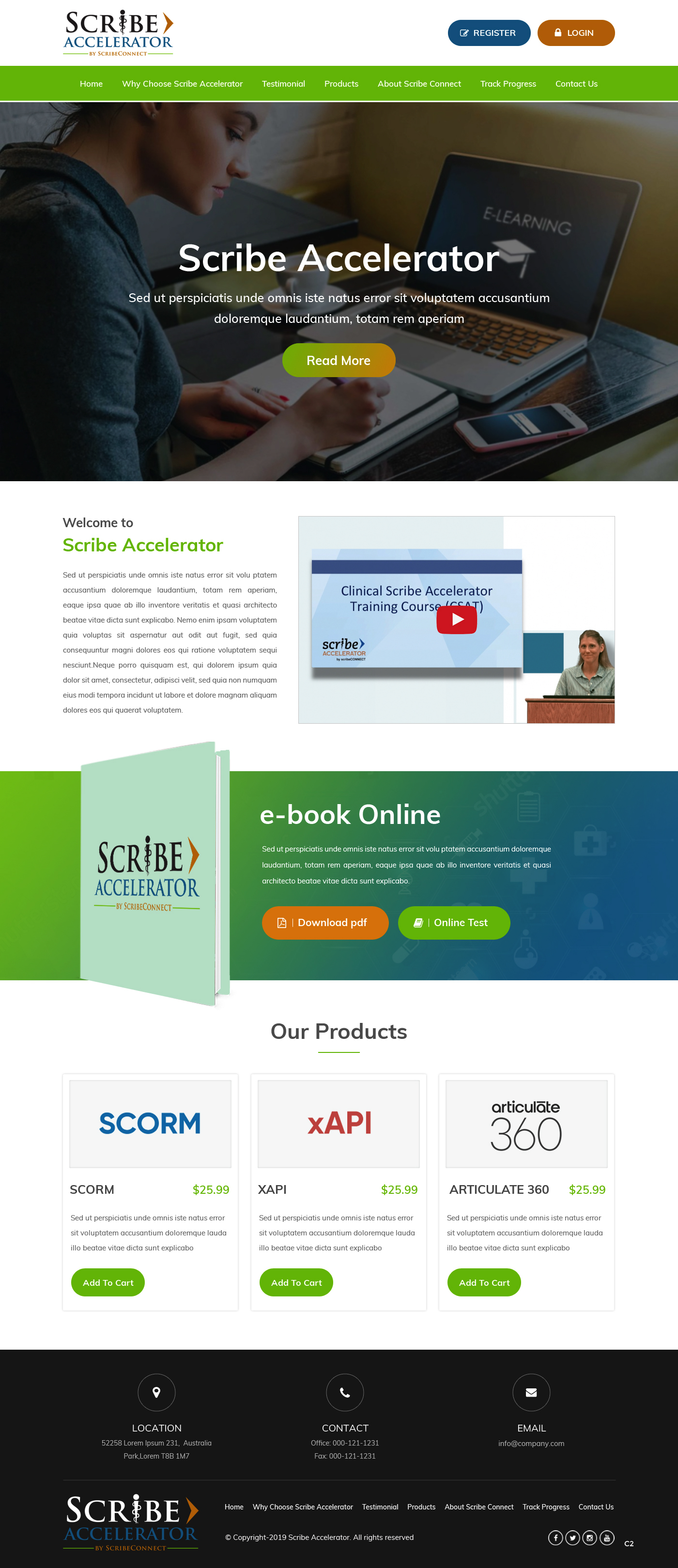 Wordpress Design by pb for ScribeConnect, LLC | Design #21949839