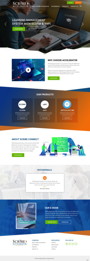 Wordpress Design by pb for ScribeConnect, LLC | Design: #21958938