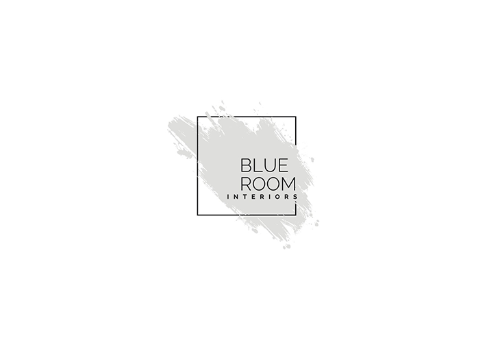 Diseño de Logo por ms.logolady para Blue Room Interiors | Diseño #22070799