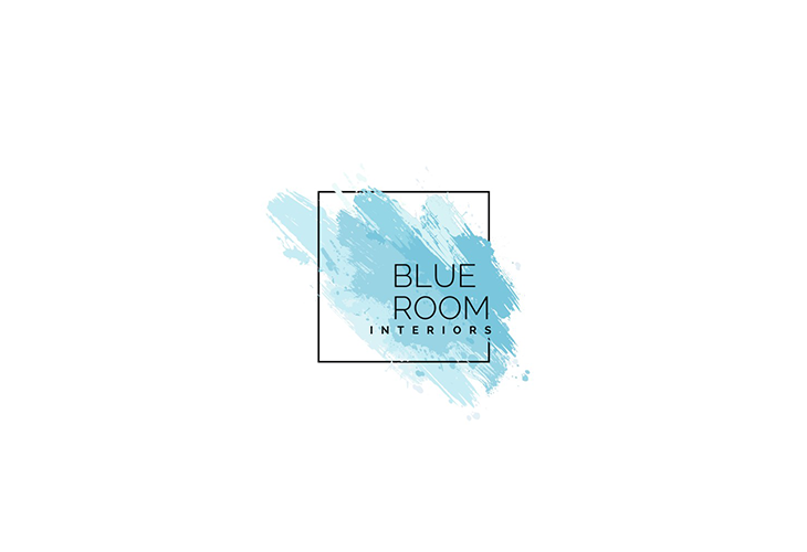 Logo Design by ms.logolady for Blue Room Interiors | Design #22070954