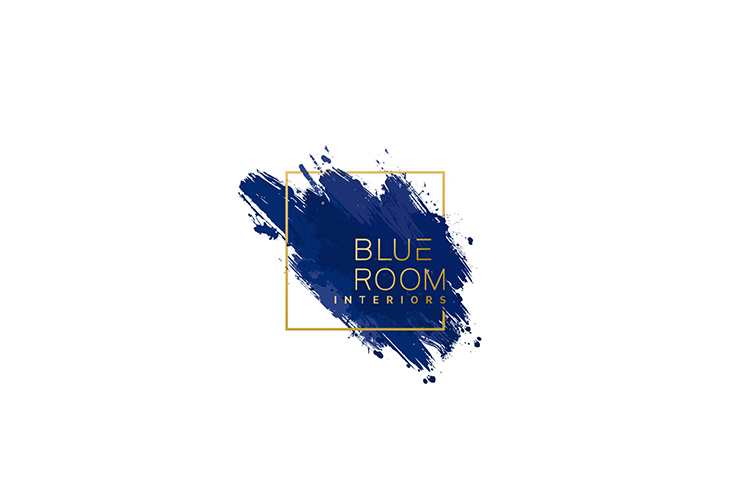 Logo Design by ms.logolady for Blue Room Interiors | Design #22128198