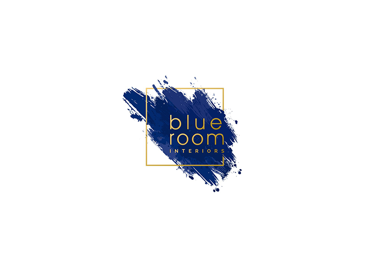 Diseño de Logo por ms.logolady para Blue Room Interiors | Diseño #22133645