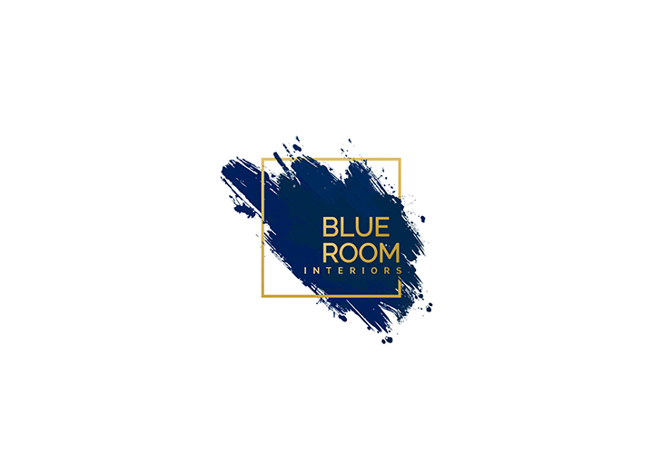 Logo Design by ms.logolady for Blue Room Interiors | Design #22147387