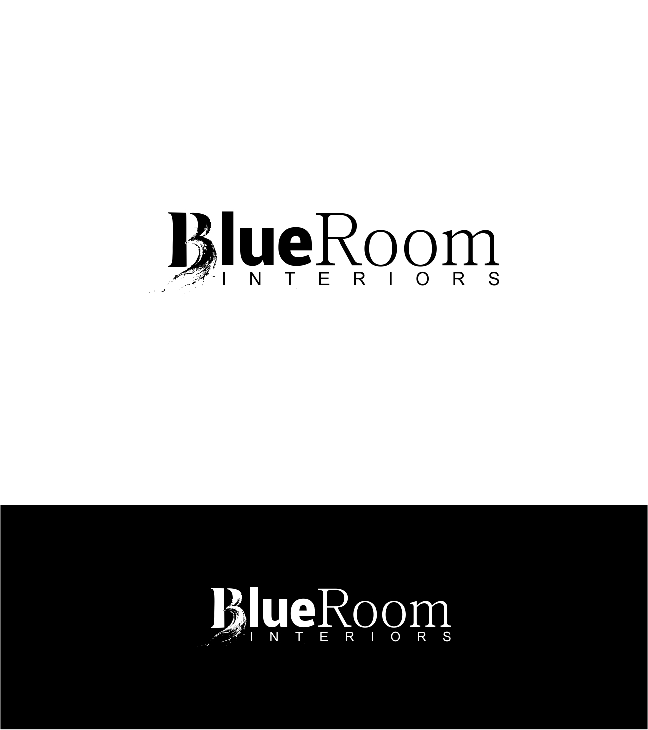Logo Design by DyzDesign for Blue Room Interiors | Design #21960860