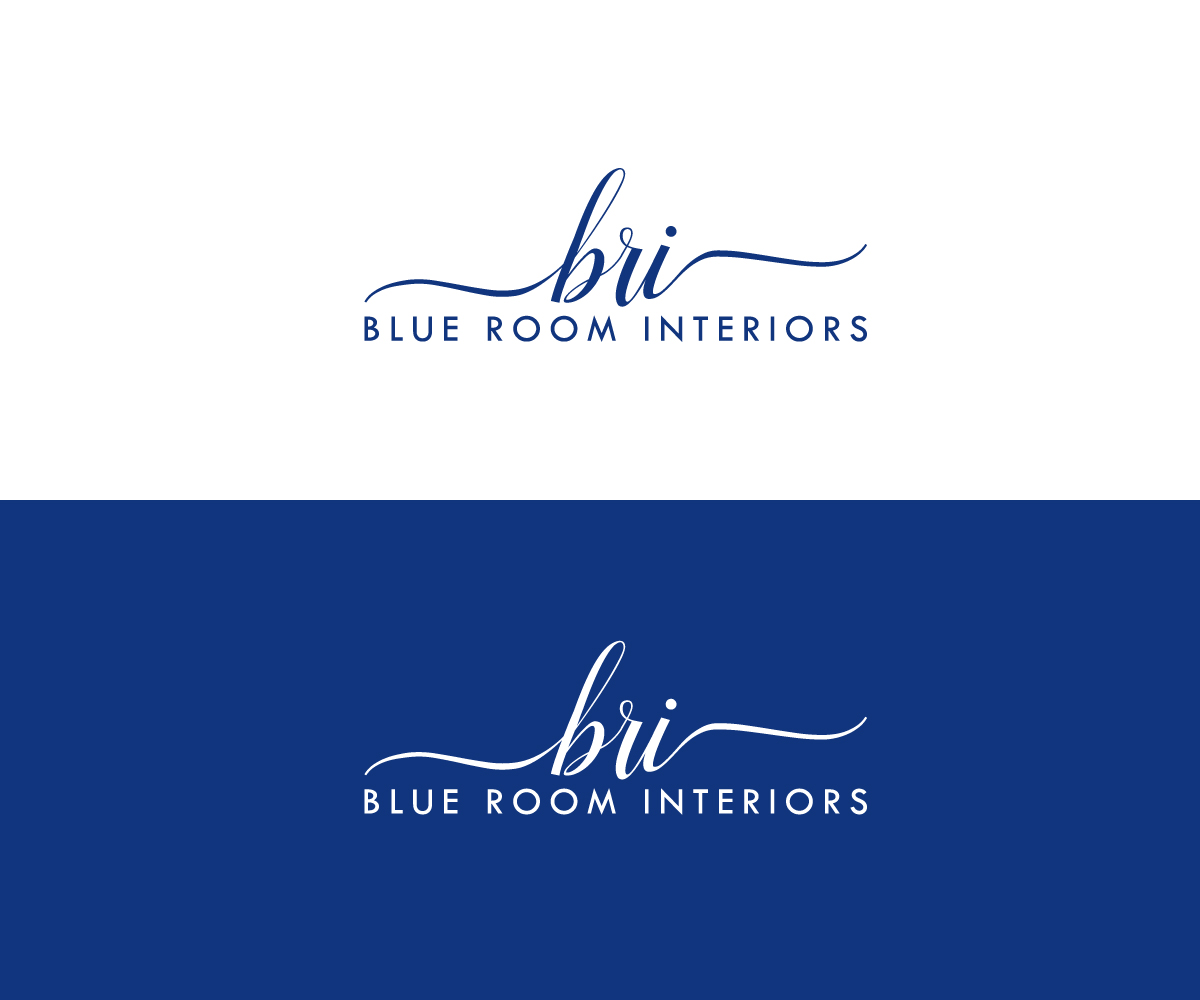 Logo Design by Synthi for Blue Room Interiors | Design #21945690