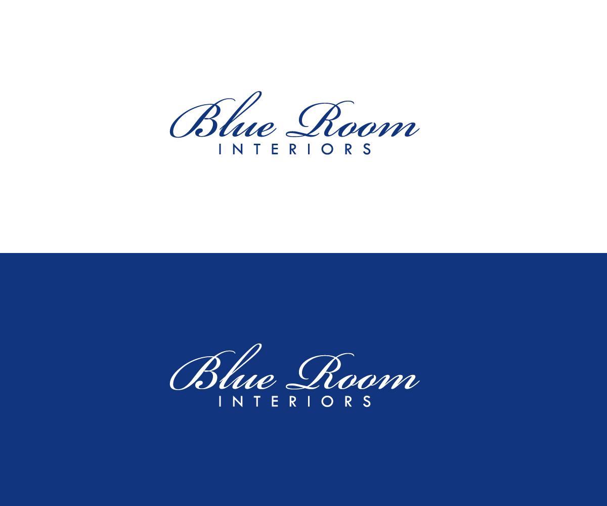 Logo Design by Synthi for Blue Room Interiors | Design #21945692