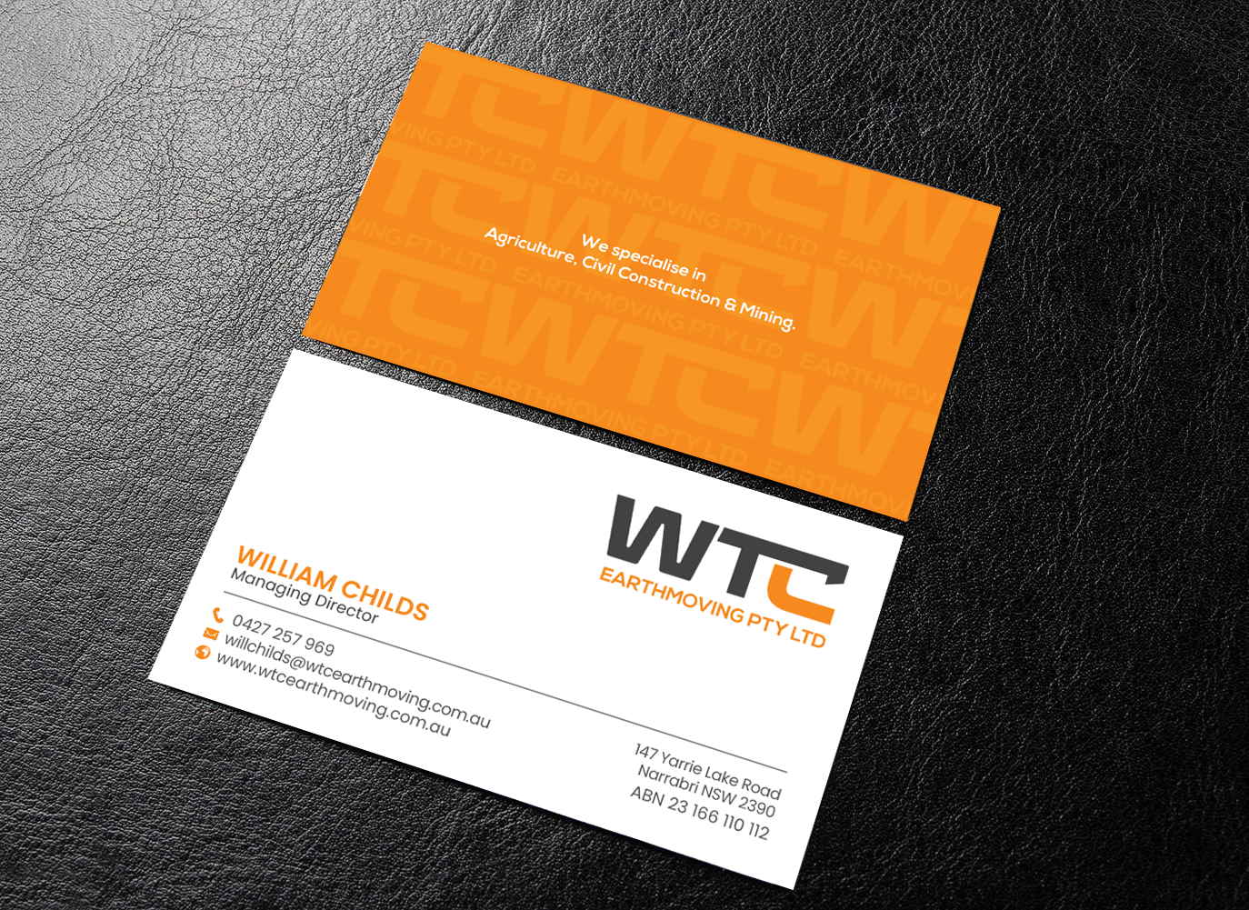 Business Card Design by chandrayaan.creative for this project | Design #21954780