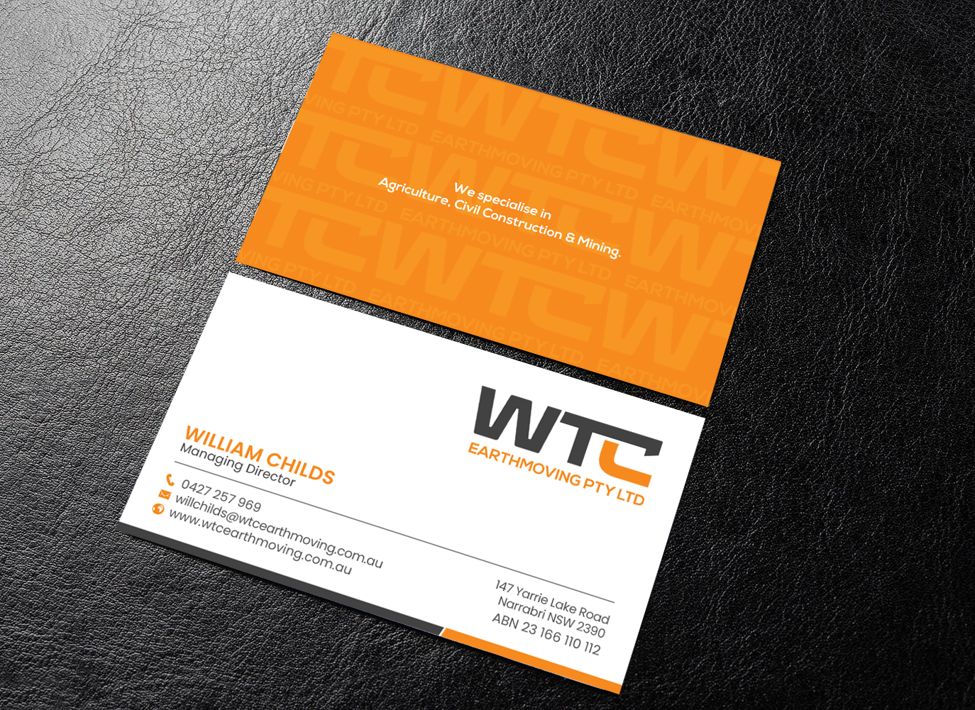 Business Card Design by chandrayaan.creative for this project | Design #21954782