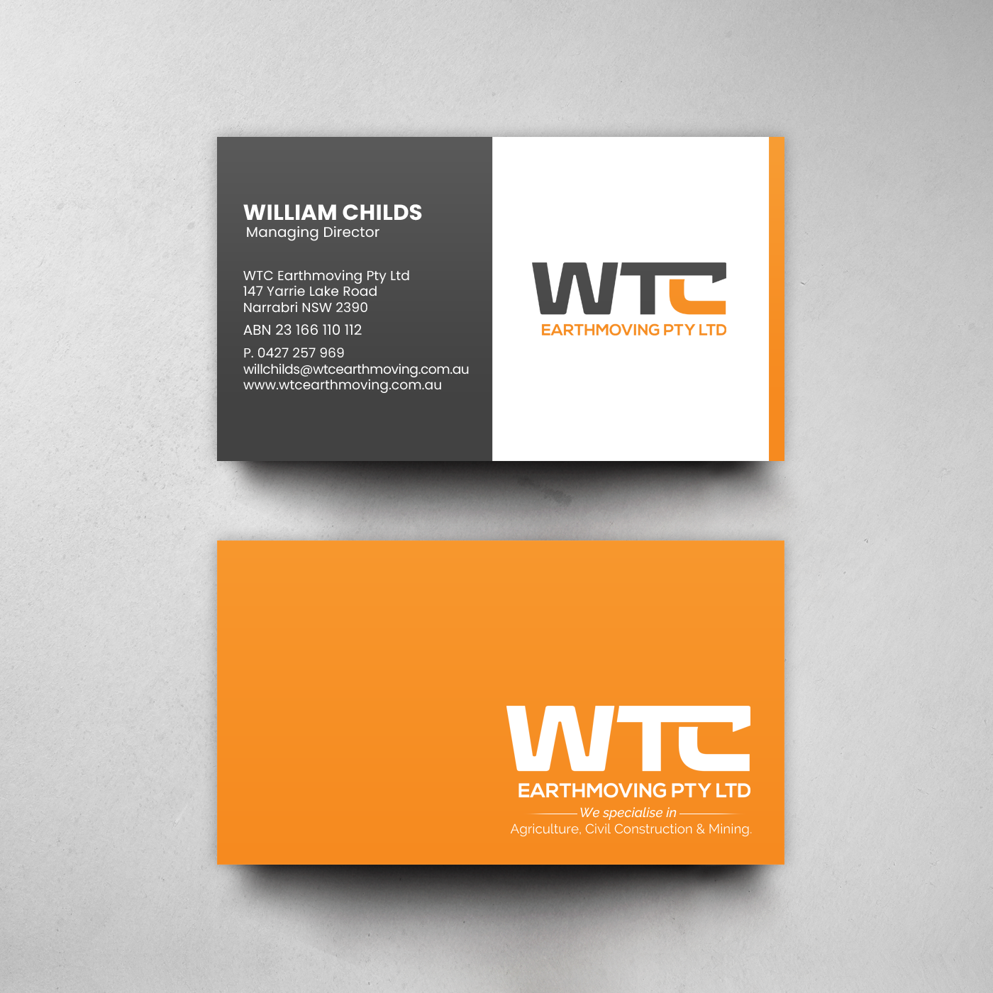 Business Card Design by chandrayaan.creative for this project | Design #21955575