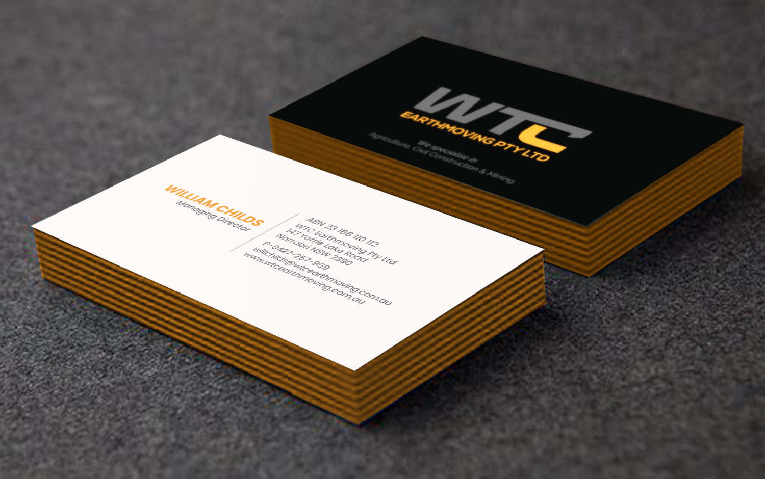 Business Card Design by chandrayaan.creative for this project | Design #21957322
