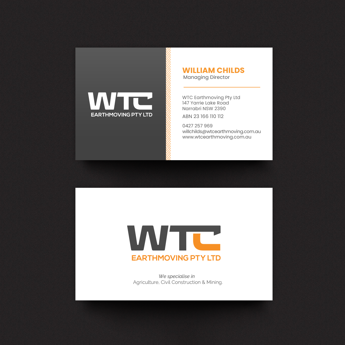 Business Card Design by chandrayaan.creative for this project | Design #21957325