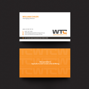 Professional/modern  business card design for construction company | Business Card Design by chandrayaan.creative
