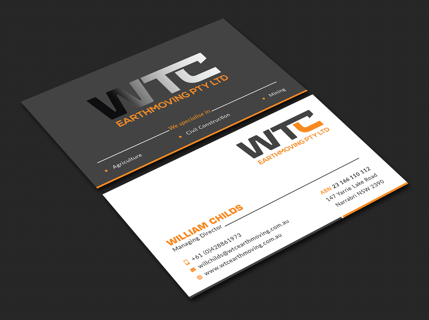 Business Card Design by Bold Pixels for this project | Design #21954079