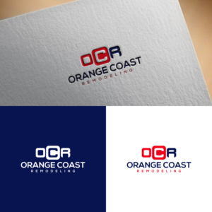 Orange Coast Remodeling  | Logo Design by ZiangArt_Studio