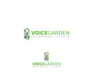'Voicegarden Recording Studio' or just 'Voicegarden' | Logo Design by Mario