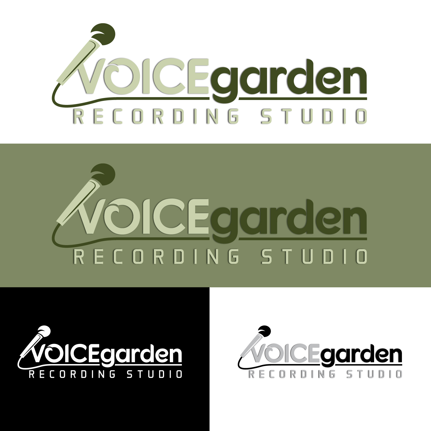Logo Design by DesignConnection Impressive Sol for Voicegarden | Design: #21990599