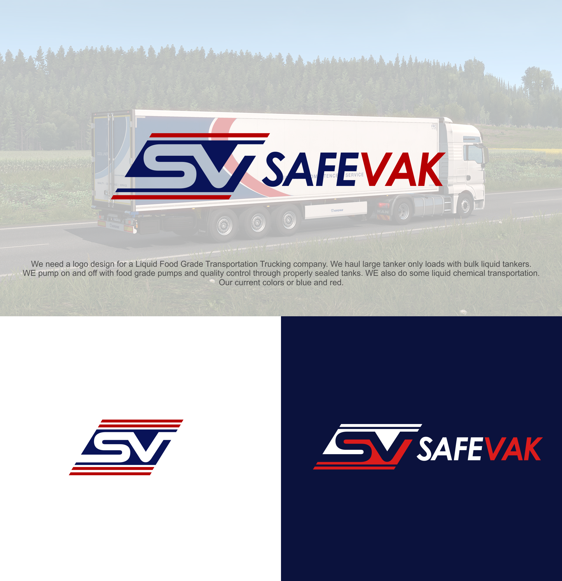 Logo Design by mike edan for SafeVak, llc | Design #21968019
