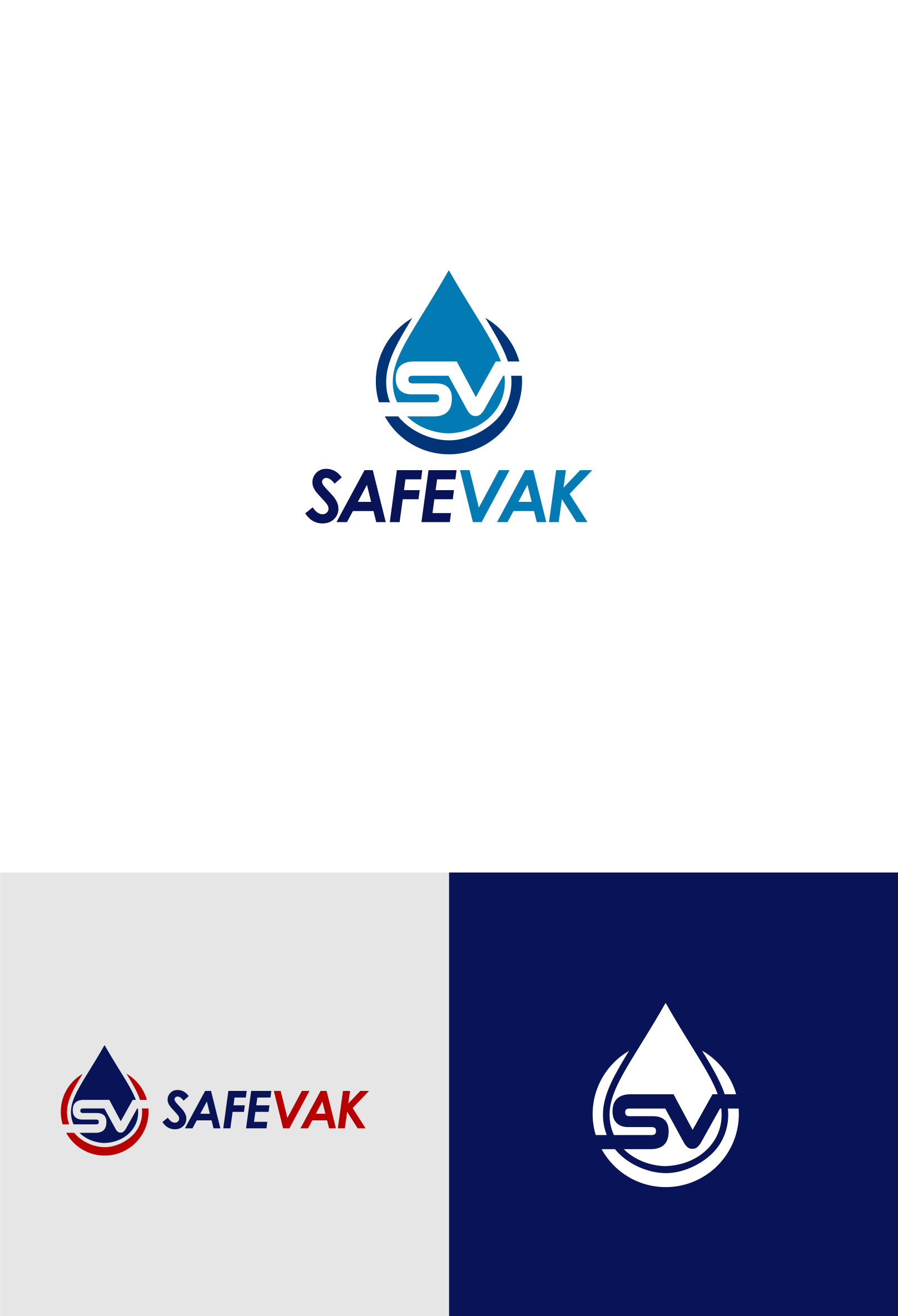 Logo Design by mike edan for SafeVak, llc | Design #21970082