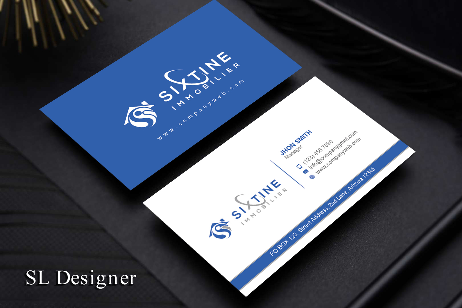 Business Card Design by SL Designer for this project | Design #21959091
