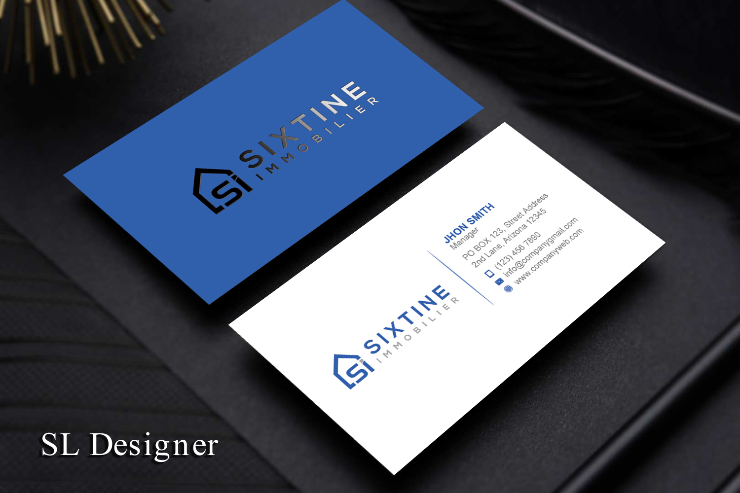 Business Card Design by SL Designer for this project | Design #21959095