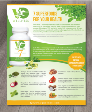 Design de Flyer par alex989 pour VG Wellness LLC | Design : #21955881