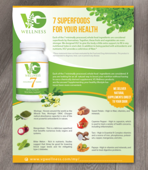 Design de Flyer par alex989 pour VG Wellness LLC | Design : #21962681