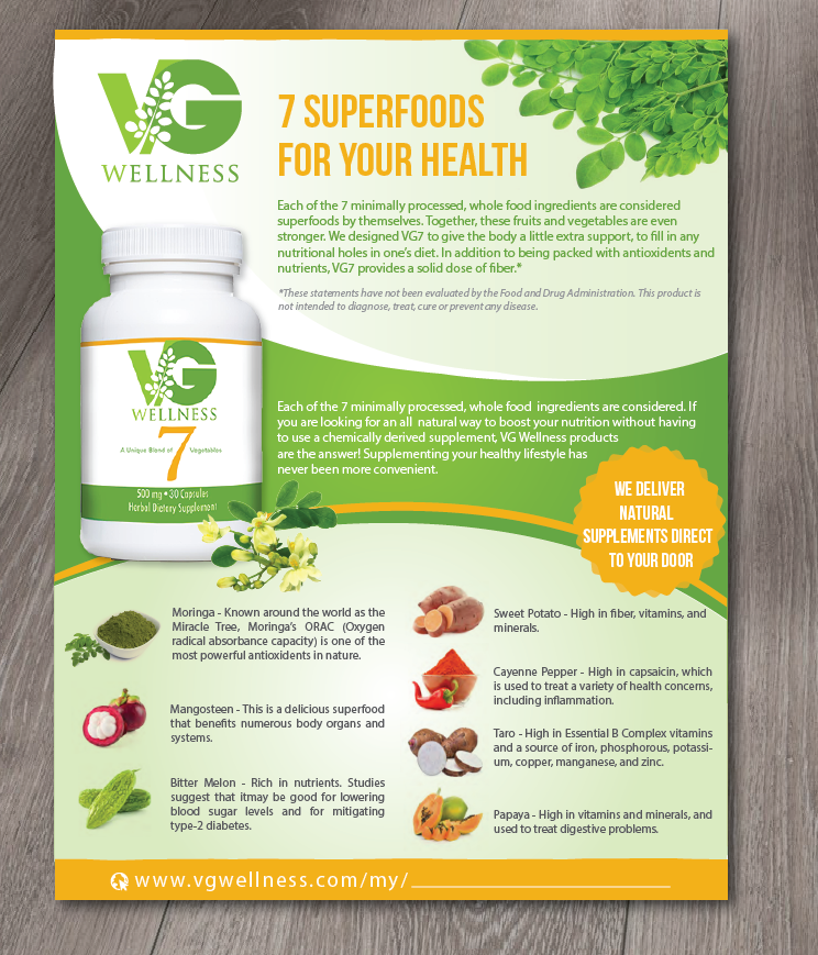 Design de Flyer par alex989 pour VG Wellness LLC | Design : #21967395