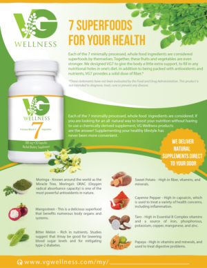 Design de Flyer par alex989 pour VG Wellness LLC | Design : #21989489