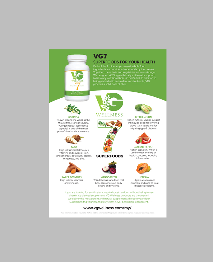 Flyer Design by Phouii for VG Wellness LLC | Design #21962438