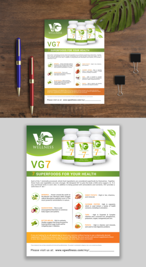 Design de Flyer par debdesign pour VG Wellness LLC | Design : #21956985