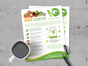 Design de Flyer par chandrayaan.creative pour VG Wellness LLC | Design : #21954682