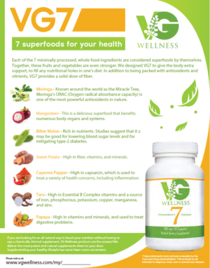 New and Fresh VG7 Product Flyer | Flyer Design by Julogo
