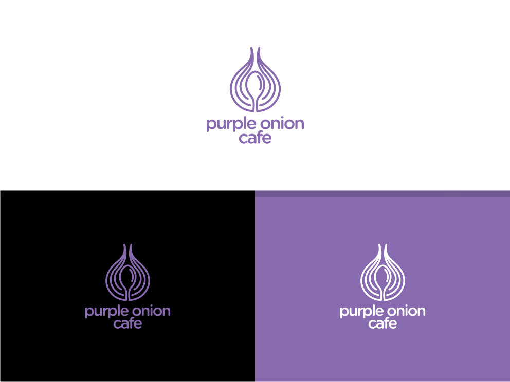 Logo Design by Atvento Graphics for purple onion inc | Design #21974368