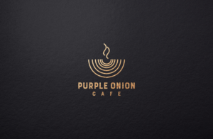 purple onion cafe  | Design de Logo par GLDesigns