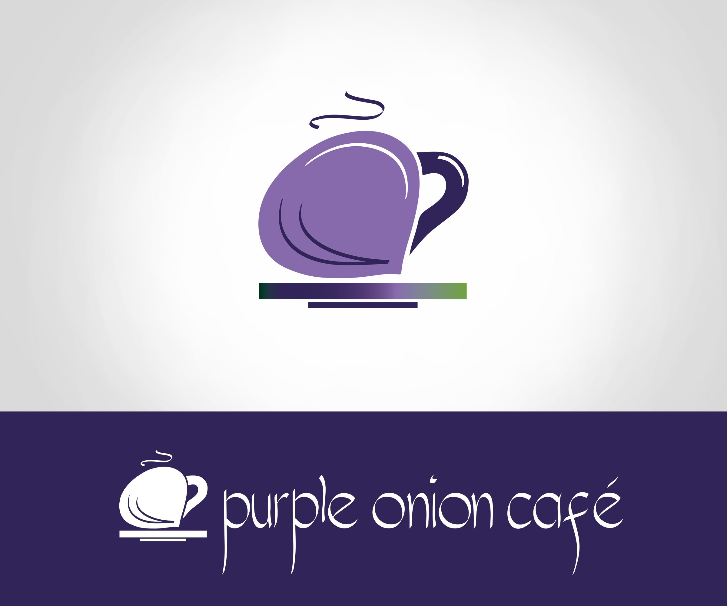 Logo Design by Rossie for purple onion inc | Design #21975504