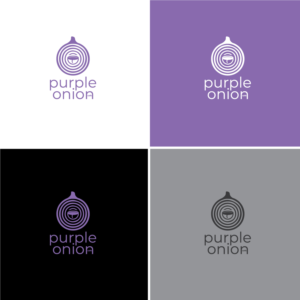 purple onion cafe  | Logo Design by Graphic Bricks