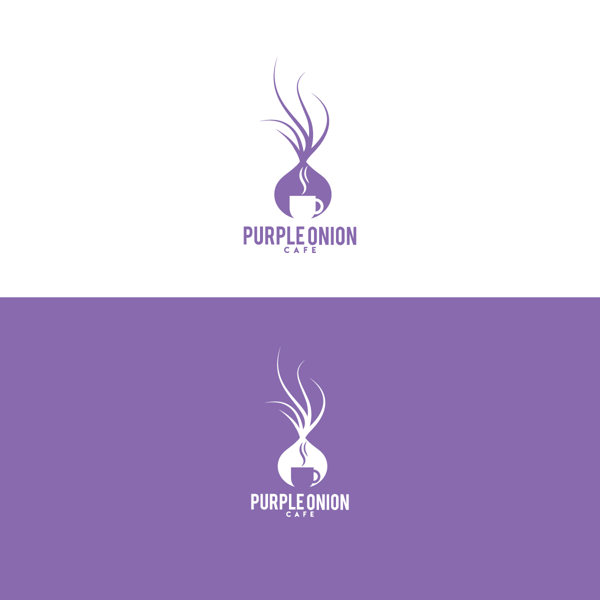 Logo Design by brand maker for purple onion inc | Design #21956662