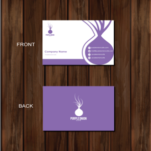 Logo Design by brand maker for purple onion inc | Design #21978581
