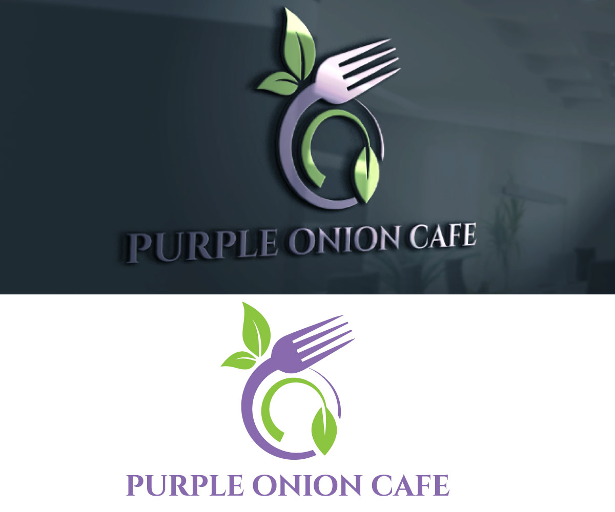 Logo Design by dobobed for purple onion inc | Design #21956004
