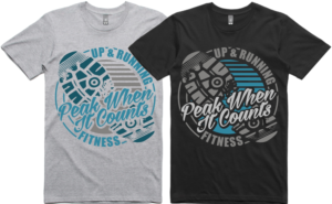 Diseño de Camiseta por Rox Art Design para Up & Running Fitness | Diseño: #21960312