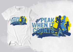 Diseño de Camiseta por PenArmy para Up & Running Fitness | Diseño: #21955171