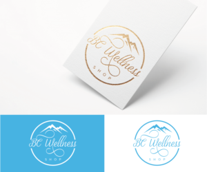 BC Wellness Shop  | Logo Design by mariosigncom