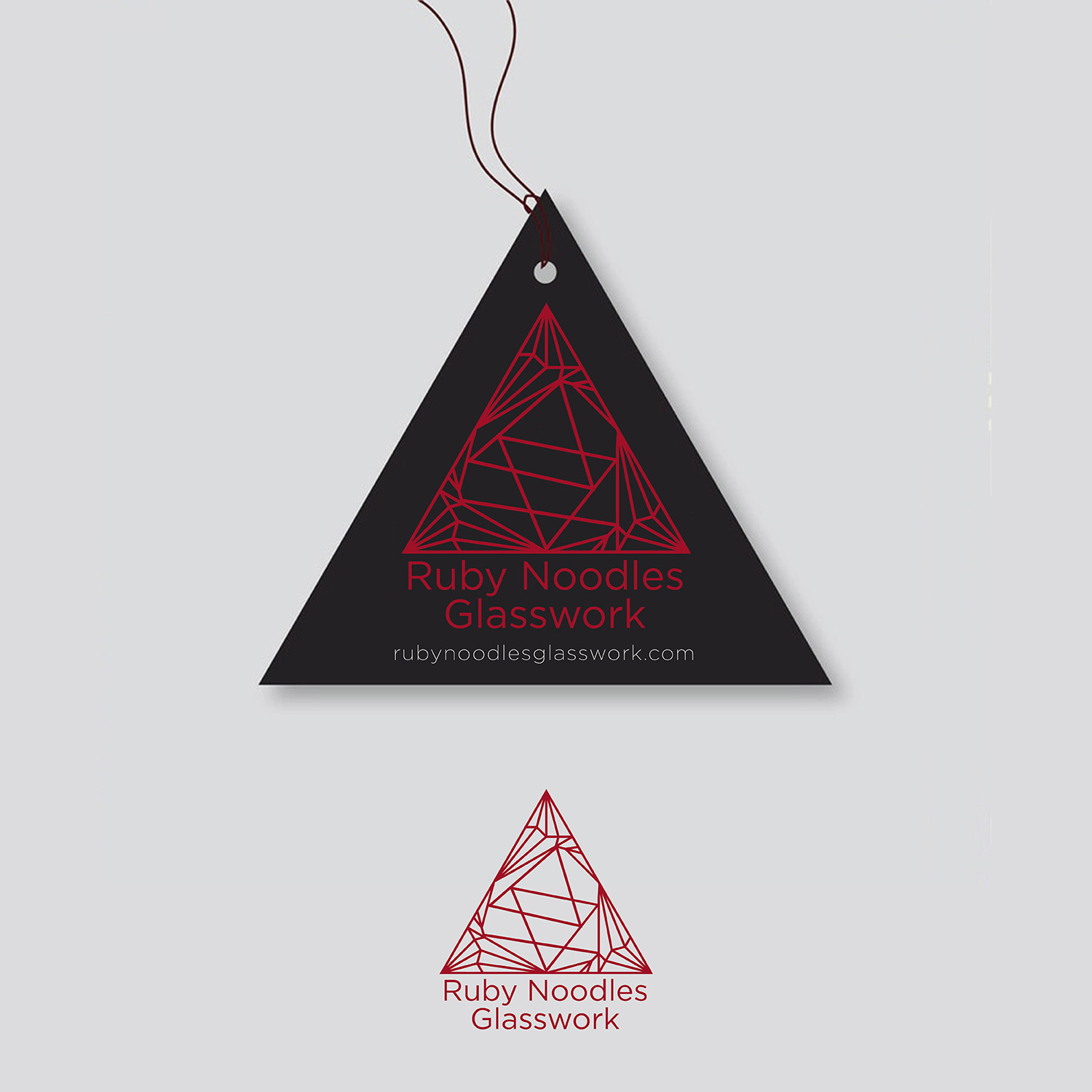 Design de Logo par jaimechanics 2 pour Ruby Noodles Glasswork | Design #21972844