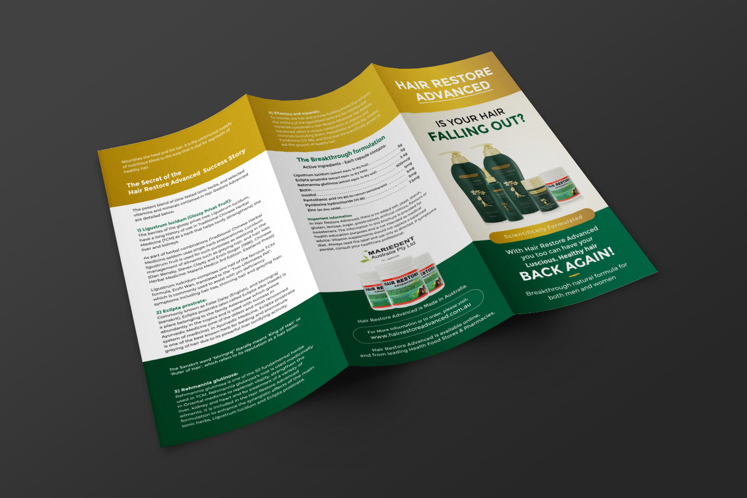 Flyer Design by ecorokerz for Mariedent Australia | Design #21963331