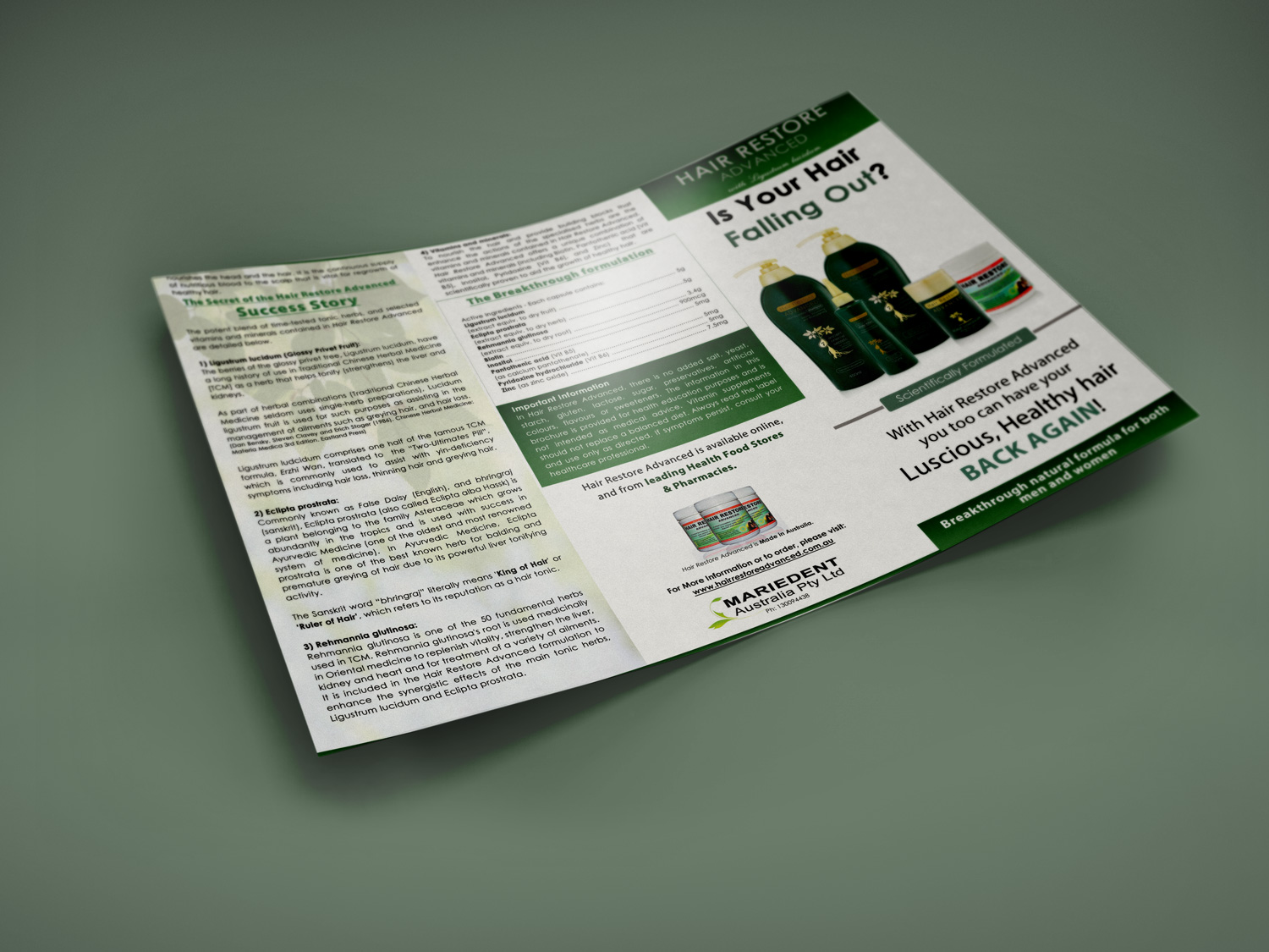 Flyer Design by Petter Goms for Mariedent Australia | Design #22003703
