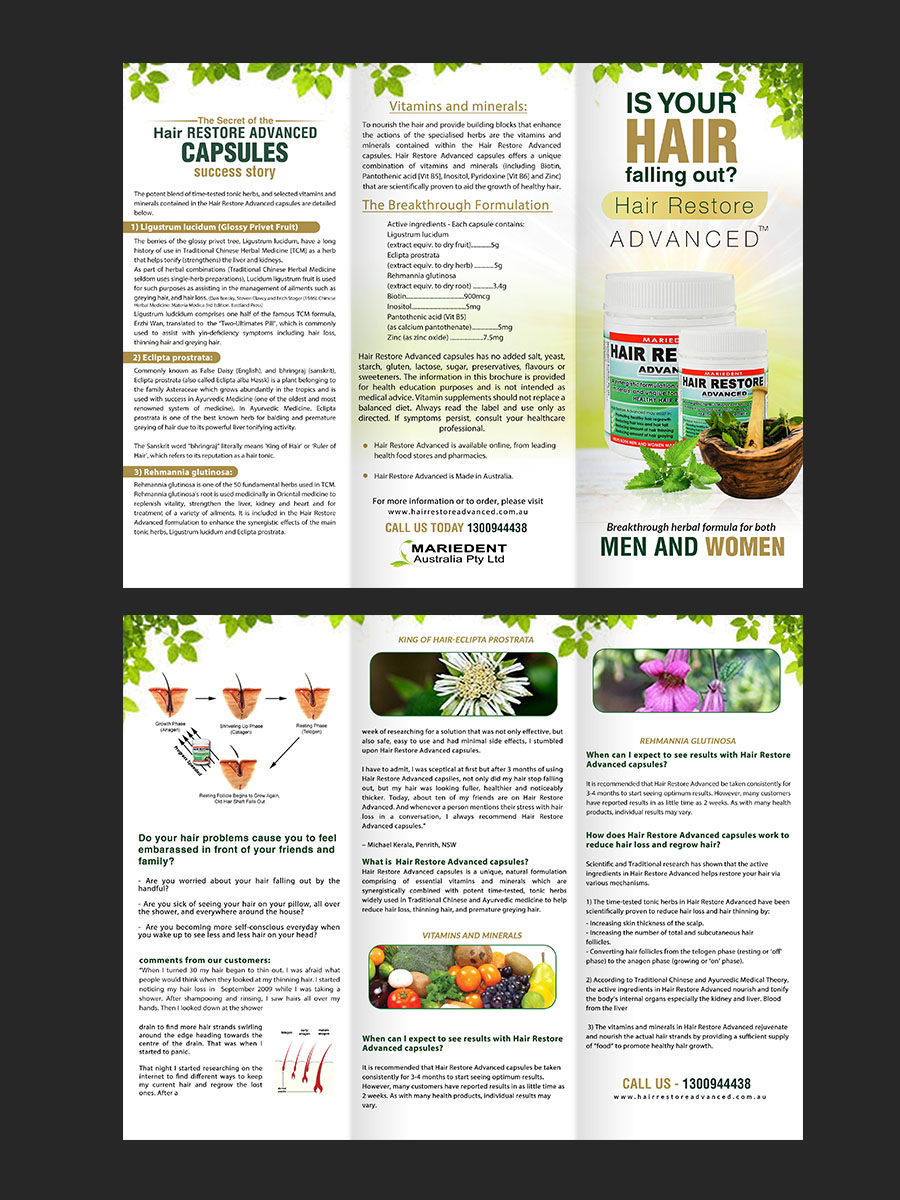 Flyer Design by n214008 for Mariedent Australia | Design #22150046