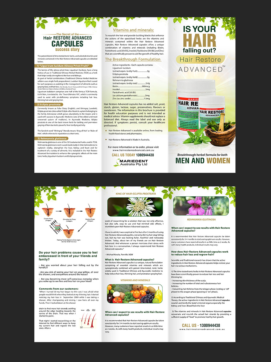 Flyer-Design von n214008 für Mariedent Australia | Design #22161773