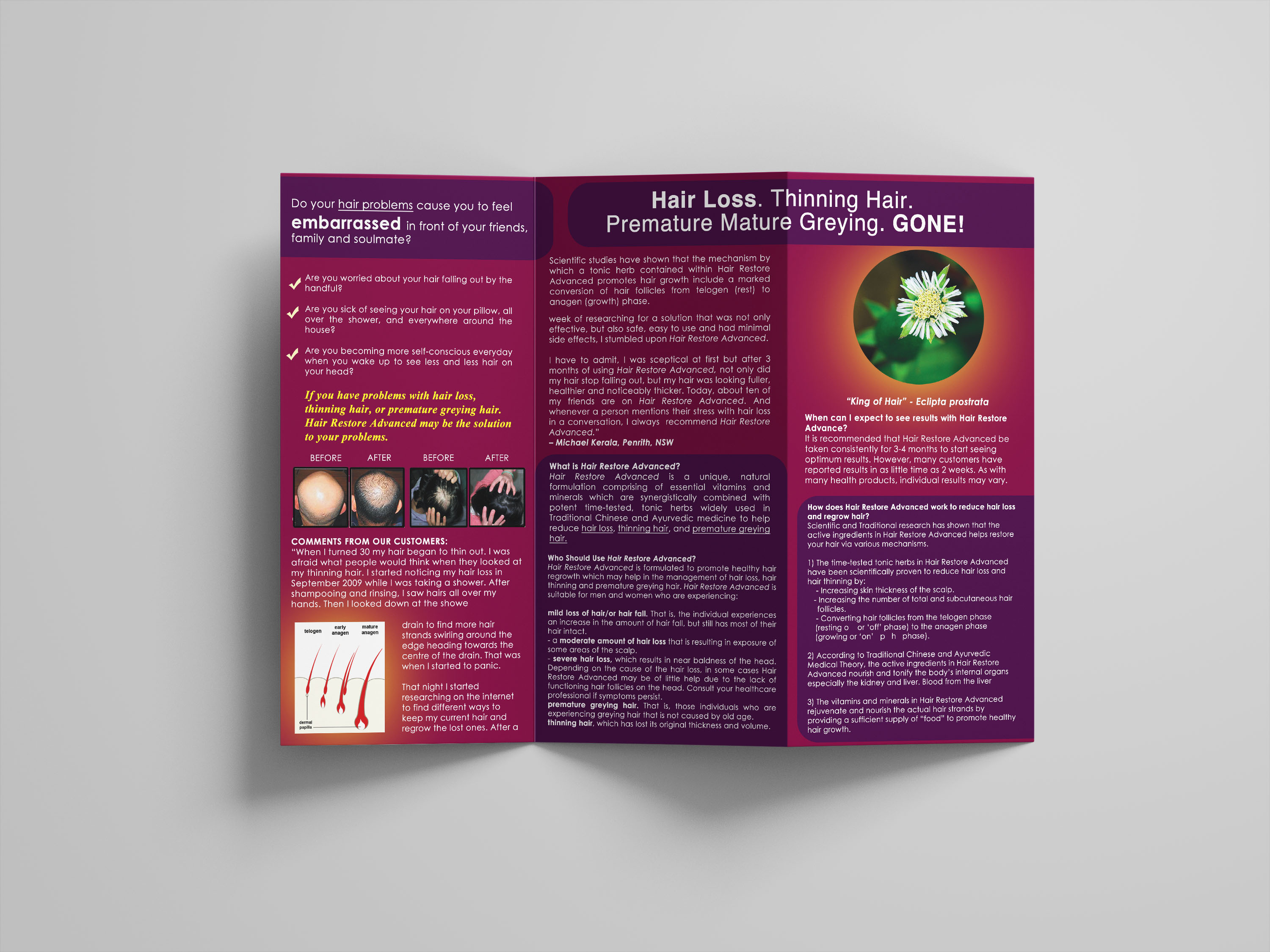 Diseño de Flyer por wolfwud para Mariedent Australia | Diseño #21970924